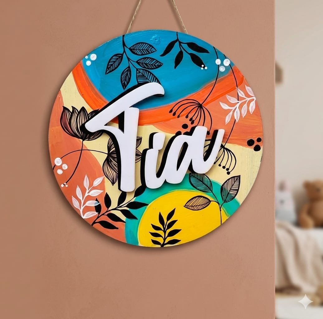 boho name plate - Image 2